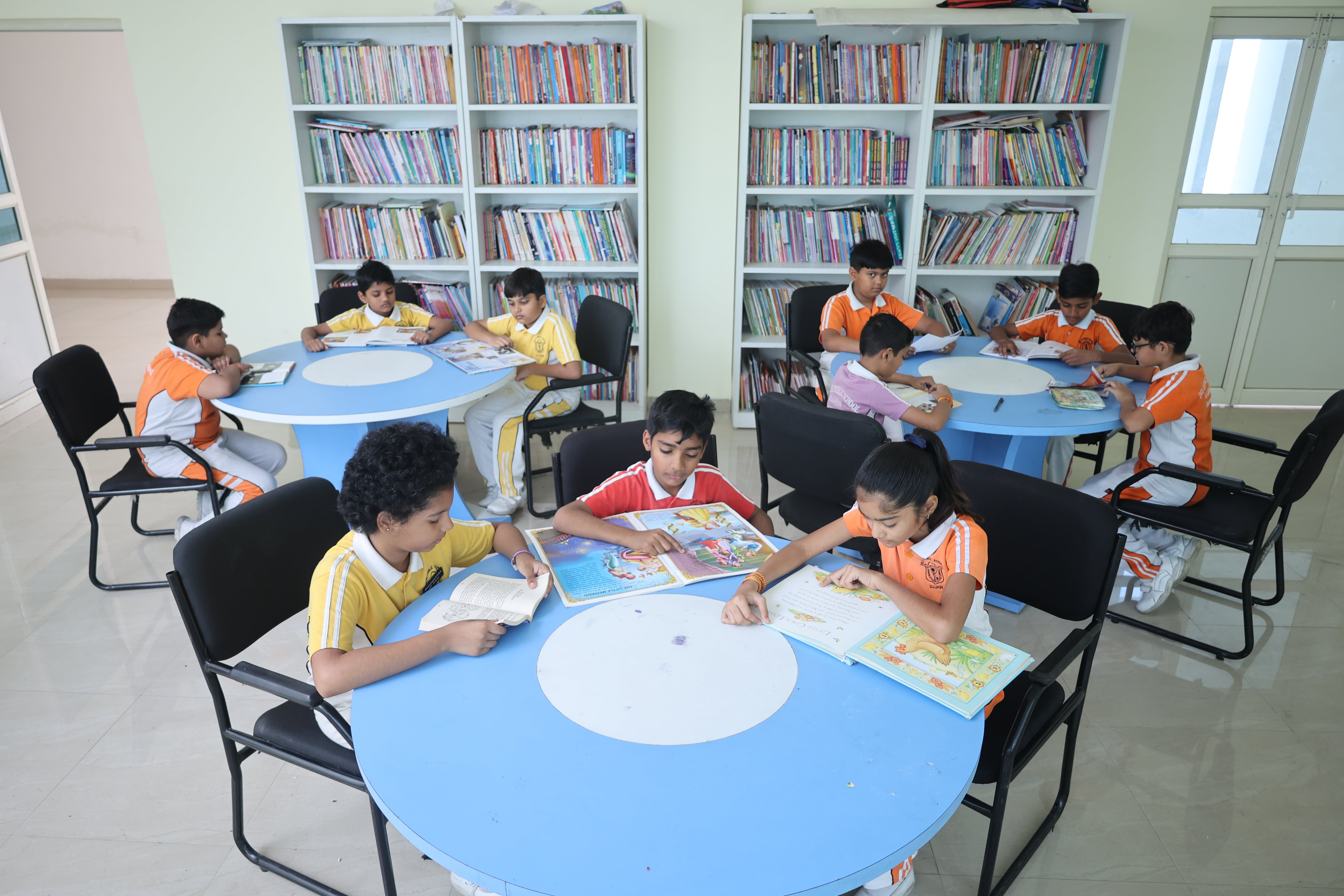 Library Group Reading