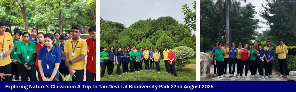 Exploring Nature's Classroom A Trip to Tau Devi Lal Biodiversity Park 22nd August 2025
