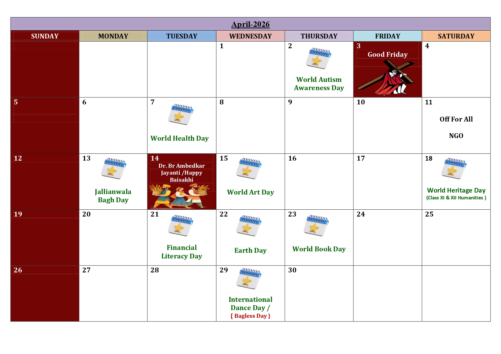 School Calendar