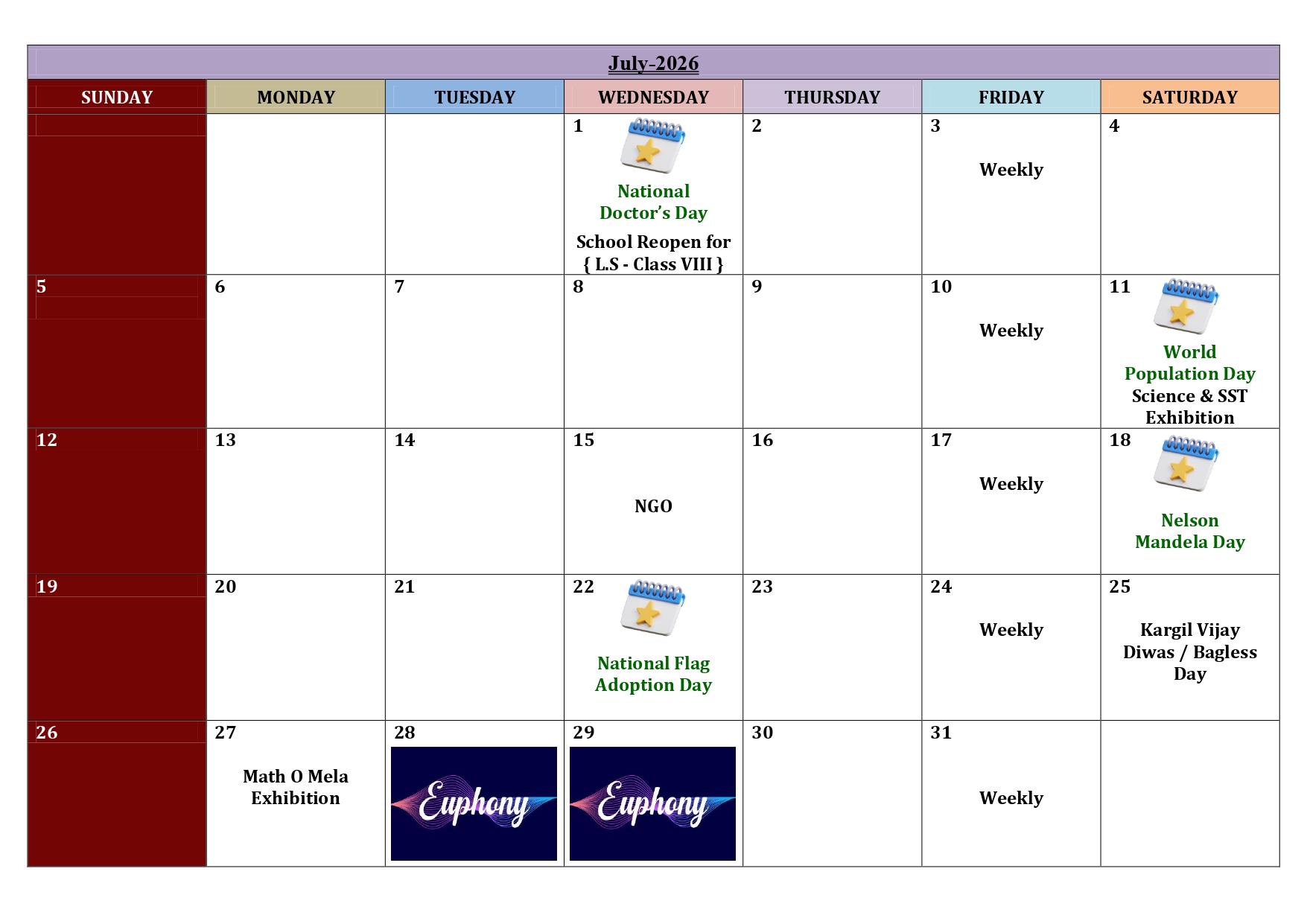 School Calendar