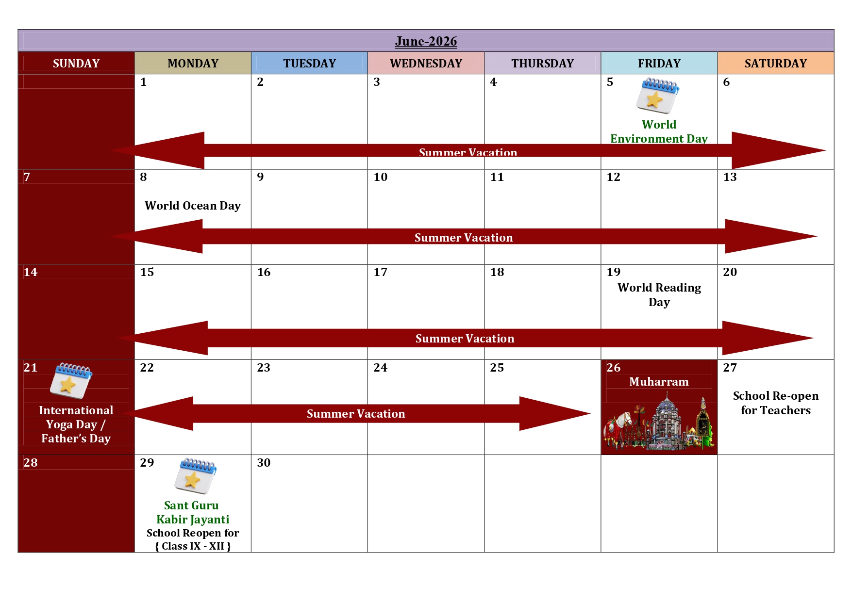 School Calendar