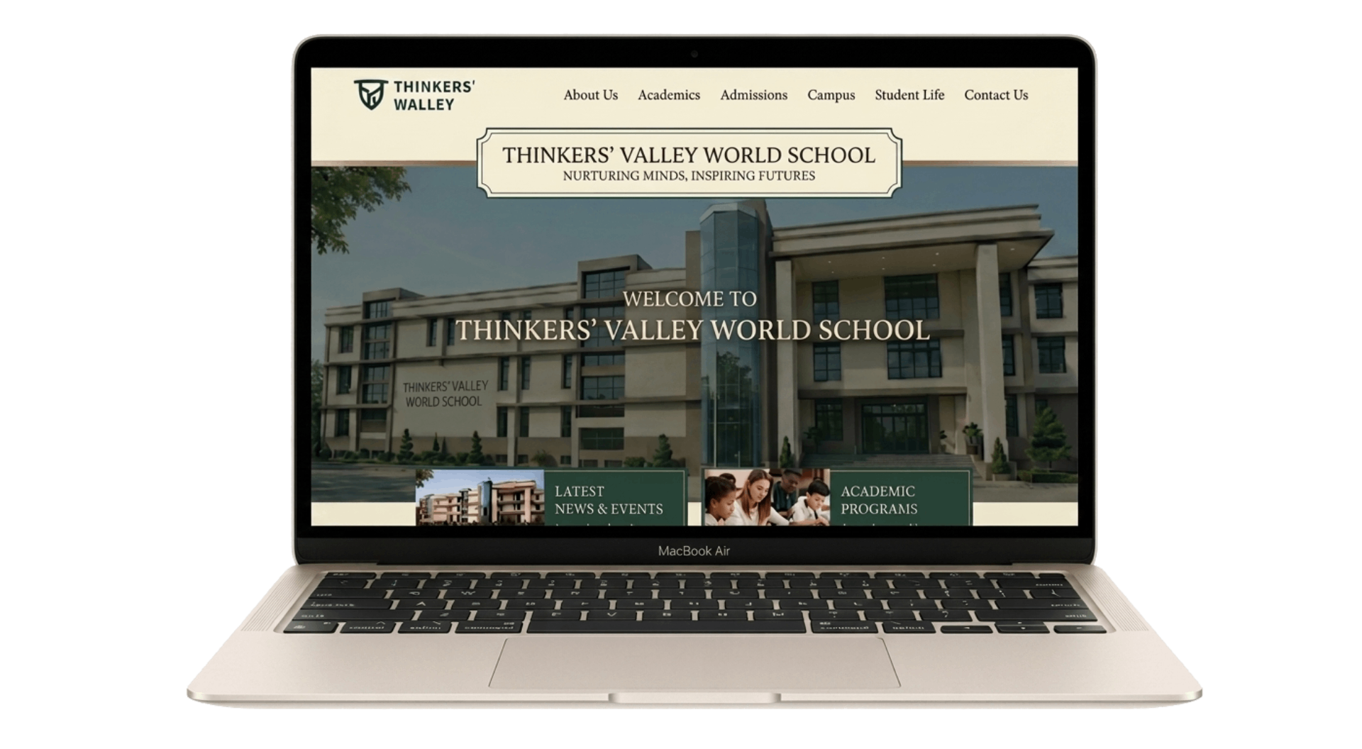 Thinkers' Valley World School Campus in Jaipur