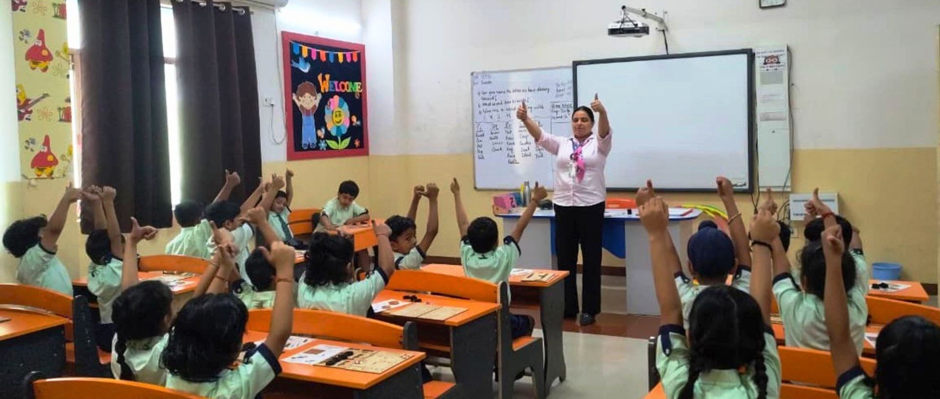 Well trained teacher