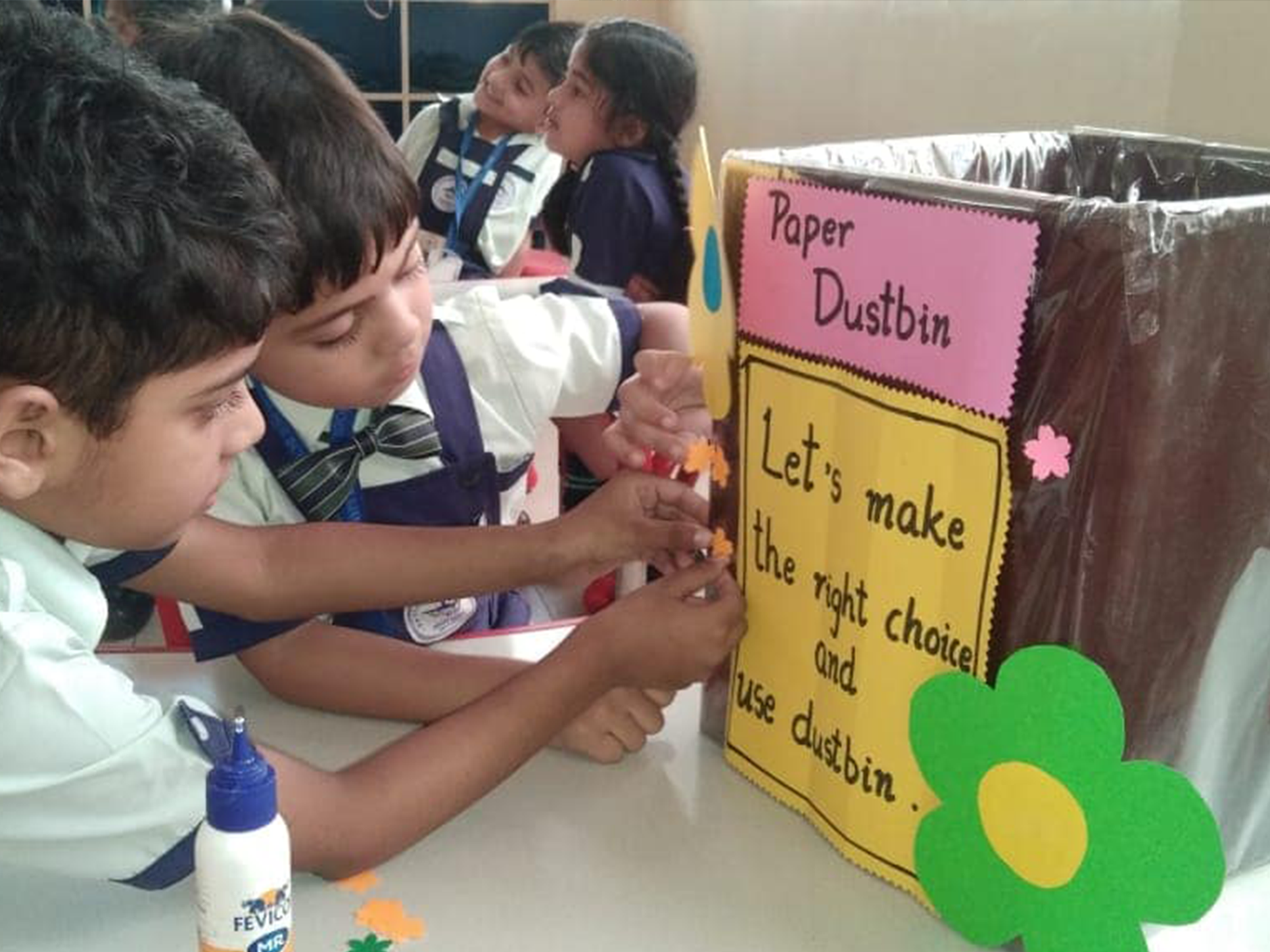 Use of Dustbin